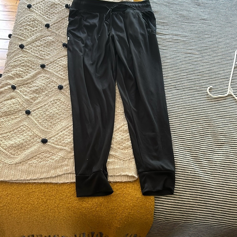Under armour black joggers